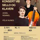 Aksel Remmel og Félix Nunes, klaver og sello